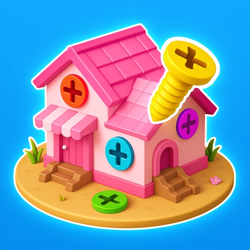 Screw Sort 3D: Pin Puzzle Game