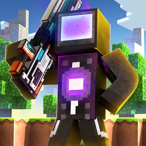 Cops N Robbers:Pixel Craft Gun